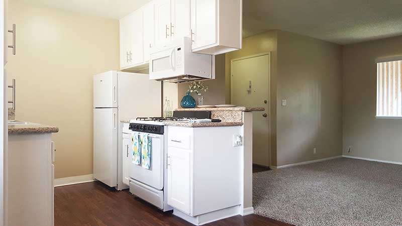 Shadow Mountain Interior Kitchen and Living Room